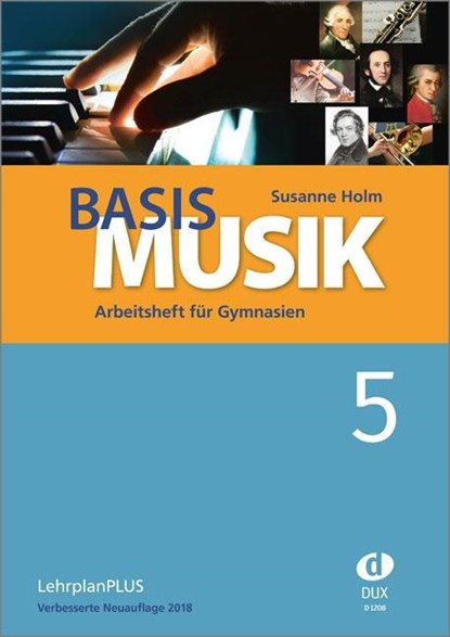 Basis Musik 5 - Arbeitsheft, Susanne Holm - Gebonden - 9783868493160