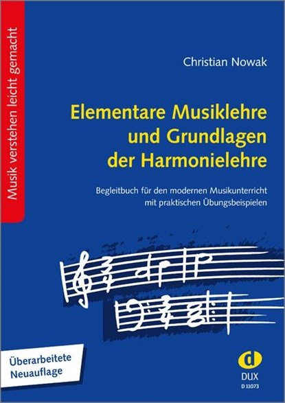 Elementare Musiklehre und Grundlagen der Harmonielehre, Christian Nowak - Gebonden - 9783868493696