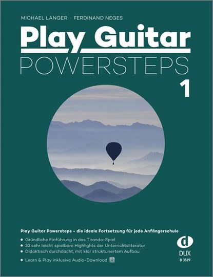 Play Guitar Powersteps 1, Michael Langer ; Ferdinand Neges - Gebonden - 9783868494099