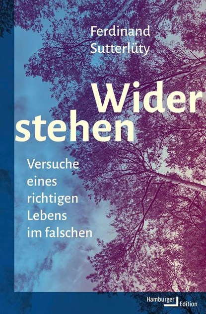 Widerstehen, Ferdinand Sutterlüty - Gebonden - 9783868544008