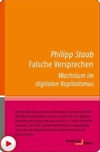 Falsche Versprechen, Philipp Staab - Ebook - 9783868546750