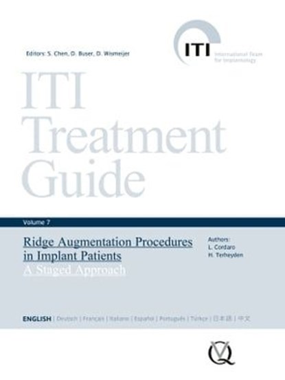 Ridge Augmentation Procedures in Implant Patients, Luca Cordaro ; Hendrik Terheyden - Ebook - 9783868674989