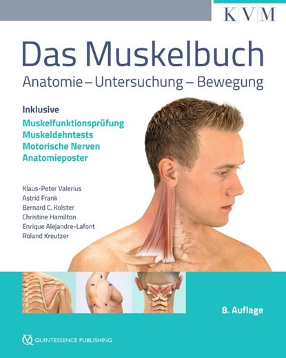 Das Muskelbuch, Klaus-Peter Valerius ; Astrid Frank ; Bernard C. Kolster ; Christine Hamilton - Paperback - 9783868675504