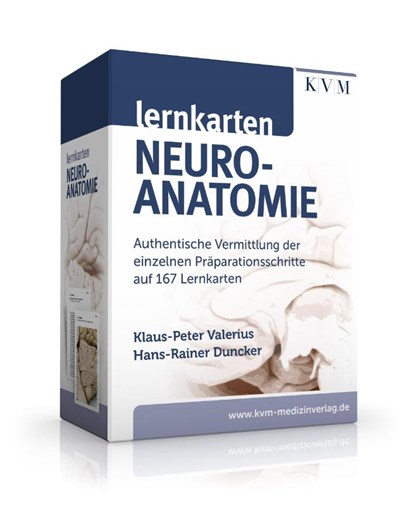 Lernkarten Neuroanatomie, Klaus-Peter Valerius ; Hans-Rainer Duncker - Paperback - 9783868675702