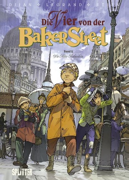 Die Vier von der Baker Street 02 - Die Akte Raboukin, Jean-Blaise Djian ; Olivier Legrand - Gebonden - 9783868691740