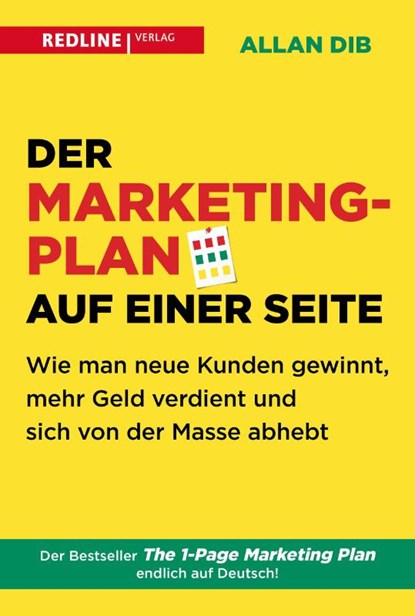 Der Marketingplan auf einer Seite, Allan Dib - Paperback - 9783868819588