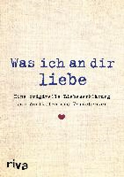 Was ich an dir liebe, REINWARTH,  Alexandra - Gebonden - 9783868837124