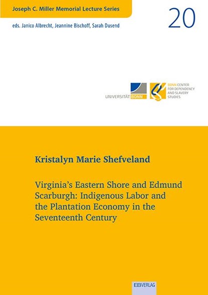 Virginia's Eastern Shore and Edmund Scarburgh, Kristalyn Marie Shefveland - Paperback - 9783868934564