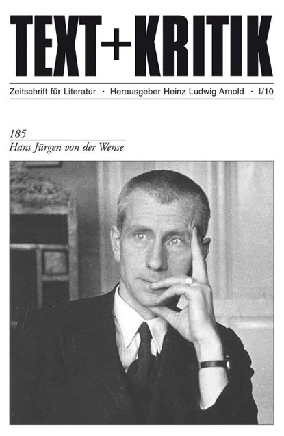 Hans Jürgen von der Wense, Heinz Ludwig Arnold - Paperback - 9783869160436