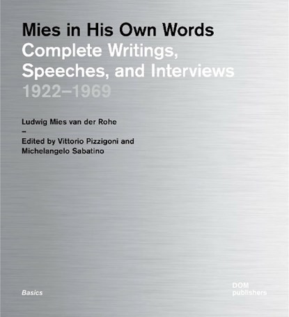 Ludwig Mies van der Rohe, Vittorio Pizzigoni ; Michelangelo Sabatino - Paperback - 9783869223070