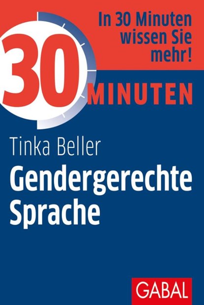 30 Minuten Gendergerechte Sprache, Tinka Beller - Paperback - 9783869369174