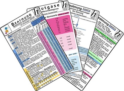 Beatmungs-Karten-Set für Einsteiger 2016 (5er-Set) - Medizinische Taschen-Karte, niet bekend - Paperback - 9783869573304