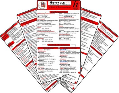 Notfälle "kompakt" in Klinik & Rettungsdienst, niet bekend - Paperback - 9783869573366