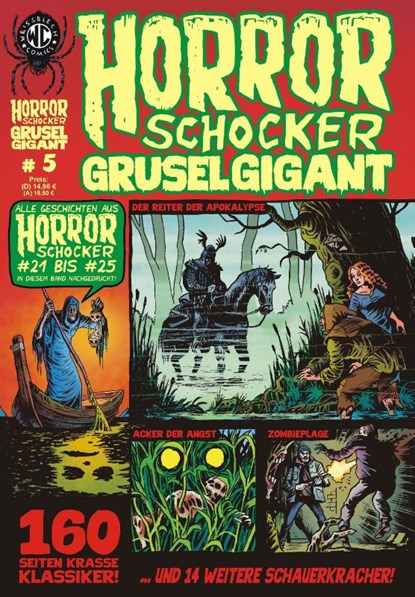 Horrorschocker Grusel Gigant 5, Rainer F. Engel ; Levin Kurio ; Roman Turowski - Paperback - 9783869590745