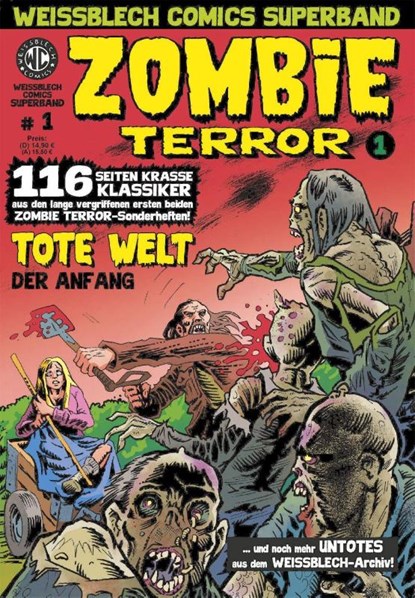 WEISSBLECH Comics Superband 1, Levin Kurio - Paperback - 9783869590974