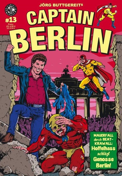 Captain Berlin 13, Levin Kurio ; Jörg Buttgereit ; Rainer F. Engel ; Fufu Frauenwahl - Gebonden - 9783869591131