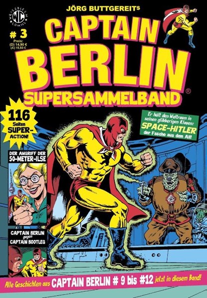 Captain Berlin - Sammelband 3, Jörg Buttgereit ; Levin Kurio - Paperback - 9783869591506