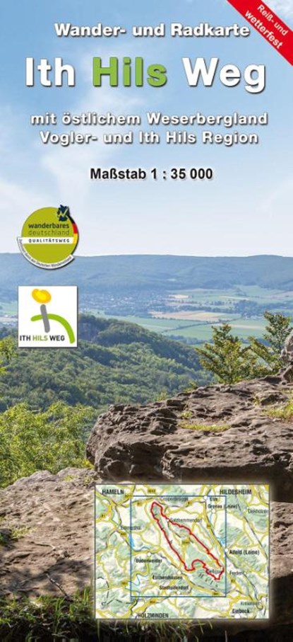 Ith Hils Weg 1 : 35 000, Kartographische Kommunale Verlagsgesellschaft mbH - Gebonden - 9783869732282