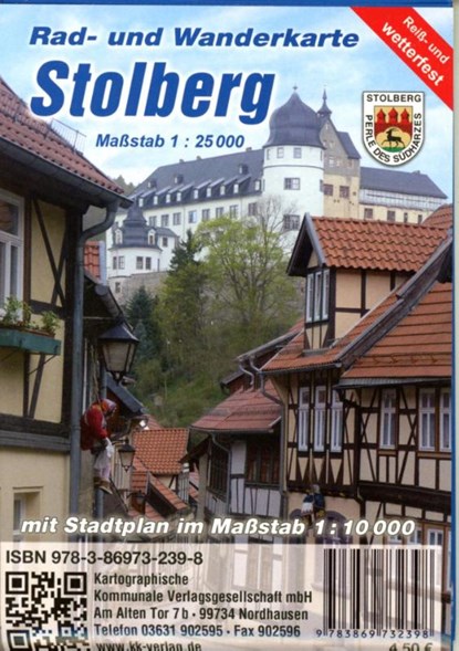 Stolberg, KKV Kartographische Kommunale Verlagsgesellschaft mbH - Gebonden - 9783869732398