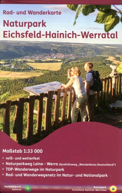 Naturpark Eichsfeld-Hainich-Werratal, Kartographische Kommunale Verlagsgesellschaft mbH - Gebonden - 9783869732510