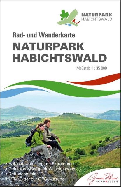 Naturpark Habichtswald, Kkv Kartographische Kommunale Verlagsgesellschaft Mbh - Gebonden - 9783869732664