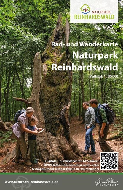 Naturpark Reinhardswald, Kkv Kartographische Kommunale Verlagsgesellschaft Mbh - Gebonden - 9783869732794
