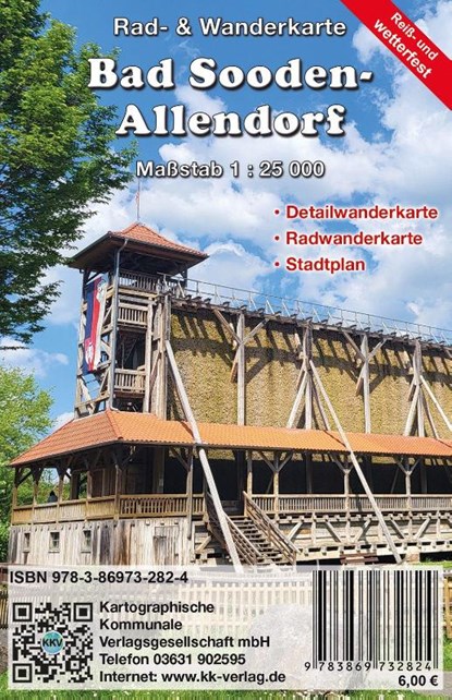 Bad Sooden-Allendorf, Kkv Kartographische Kommunale Verlagsgesellschaft Mbh - Gebonden - 9783869732824