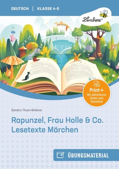 Rapunzel, Frau Holle & Co. Lesetexte Märchen, Sandra Thum-Widmer - Gebonden - 9783869986807