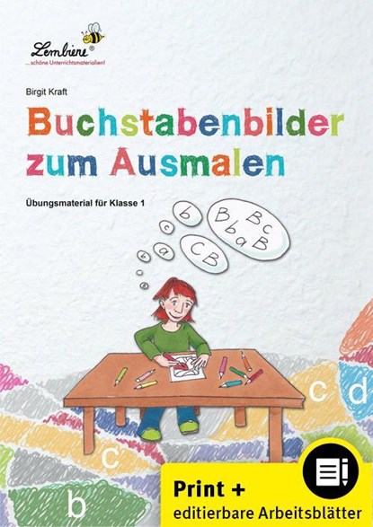 Buchstabenbilder zum Ausmalen, Birgit Kraft - Gebonden - 9783869987798