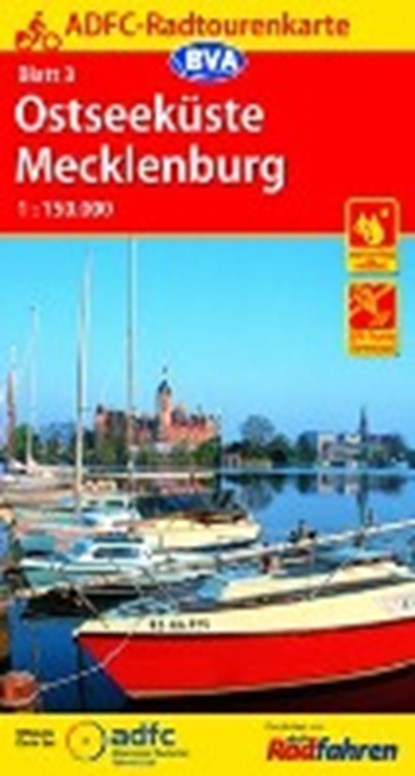 Ostseeküste / Mecklenburg fietskaart, niet bekend - Overig - 9783870737252