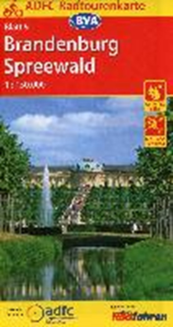 ADFC-Radtourenkarte 09 Brandenburg/Spreewald 1 : 150 000