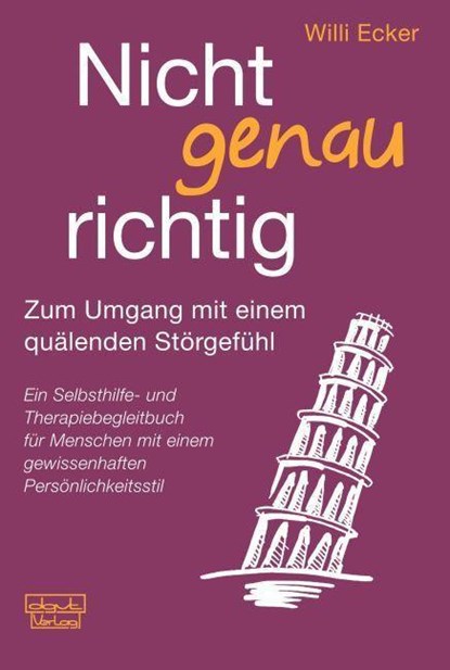 Nicht genau richtig, Willi Ecker - Paperback - 9783871591709