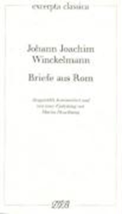 Briefe aus Rom, WINCKELMANN,  Johann Joachim - Paperback - 9783871620430