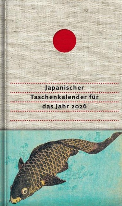 Japanischer Taschenkalender für das Jahr 2026, Matsuo Bashô - Gebonden - 9783871621215