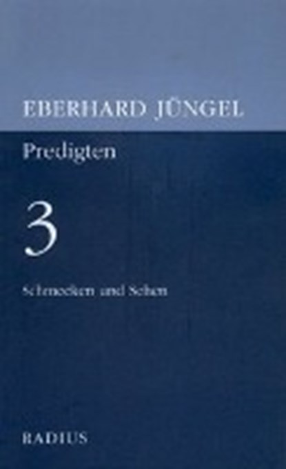 Jüngel, E: Predigten 3, JÜNGEL,  Eberhard - Paperback - 9783871732638