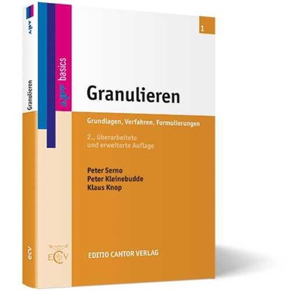 Granulieren, Peter Serno ; Peter Kleinebudde ; Klaus Knop - Paperback - 9783871934377