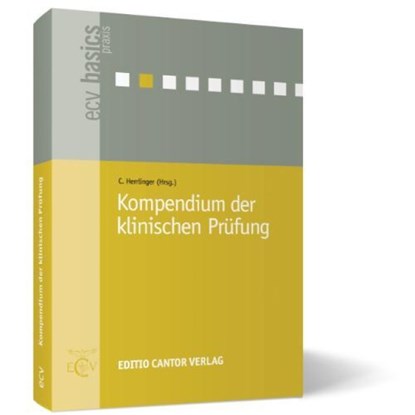 Kompendium der klinischen Prüfung, Charlotte Herrlinger - Paperback - 9783871934926