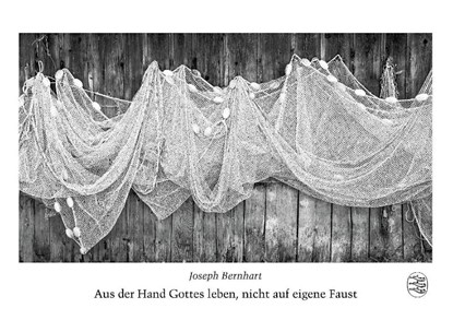 Aus der Hand Gottes leben, nicht auf eigene Faust, Joseph Bernhart - Paperback - 9783874376242
