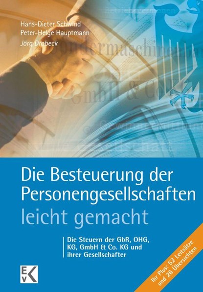 Die Besteuerung der Personengesellschaften - leicht gemacht, Jörg Drobeck - Paperback - 9783874403344