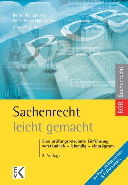Sachenrecht - leicht gemacht, Cornelia S. Leicht - Paperback - 9783874403504
