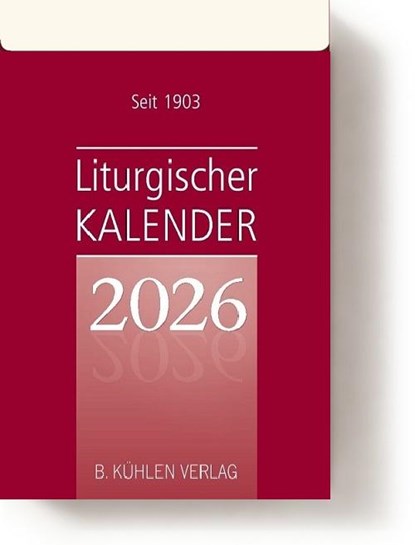 Liturgischer Kalender 2026 Großdruckausgabe, Klaus Hurtz - Paperback - 9783874486019