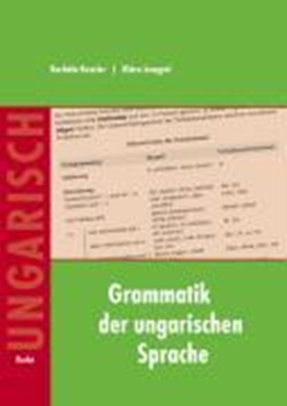Ungarische Grammatik, Borbála Keszler ; Klára Lengyel - Paperback - 9783875484052