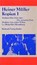 Kopien 1, MÜLLER,  Heiner - Paperback - 9783880223363