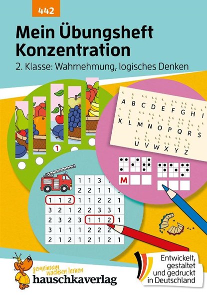 Mein Übungsheft Konzentration 2. Klasse - Wahrnehmung, logisches Denken, Agnes Spiecker - Gebonden - 9783881004428