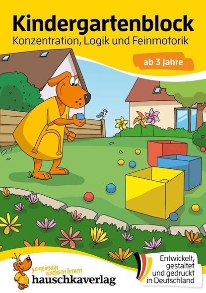 Kindergartenblock ab 3 Jahre - Konzentration, Logik, Feinmotorik, Ulrike Maier - Paperback - 9783881006071