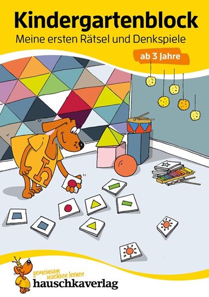 Kindergartenblock ab 3 Jahre - Meine ersten Rätsel und Denkspiele, Ulrike Maier - Paperback - 9783881006163
