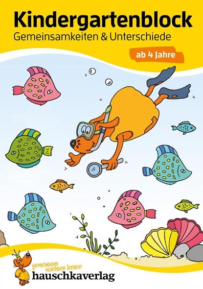 Kindergartenblock - Gemeinsamkeiten & Unterschiede ab 4 Jahre, A5-Block, Ulrike Maier - Paperback - 9783881006194