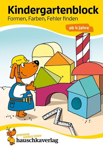 Kindergartenblock - Formen, Farben, Fehler finden ab 4 Jahre, Linda Neumann - Paperback - 9783881006217