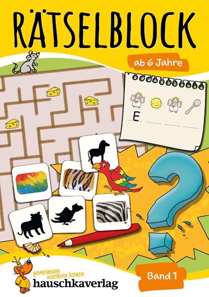 Rätselblock ab 6 Jahre, Band 1, A5-Block, Agnes Spiecker - Paperback - 9783881006316