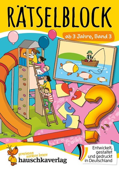 Rätselblock ab 3 Jahre, Band 3, Agnes Spiecker - Paperback - 9783881006545